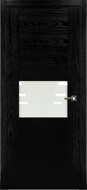 межкомнатные двери  Рада Bruno ДО исполнение 2 вариант 1 эмаль чёрная