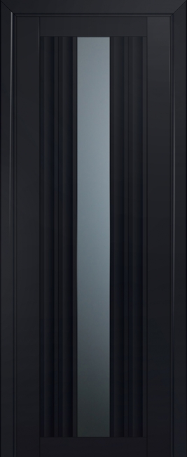 межкомнатные двери  Profil Doors 53U графит чёрный seidenmatt