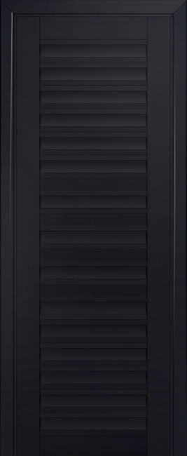 межкомнатные двери  Profil Doors 54U чёрный seidenmatt