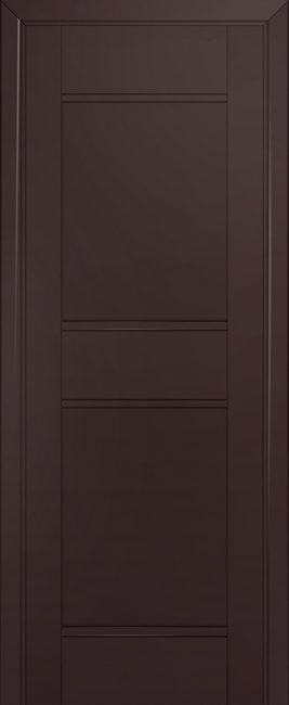 межкомнатные двери  Profil Doors 50U тёмно-коричневые