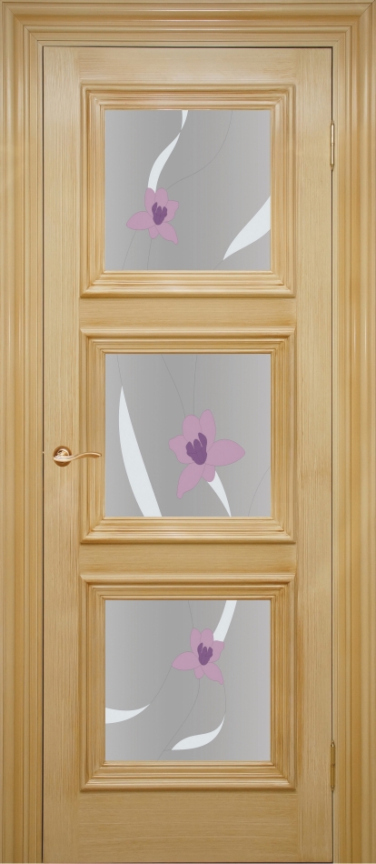 межкомнатные двери  Фрамир Katalina 4 со стеклом
