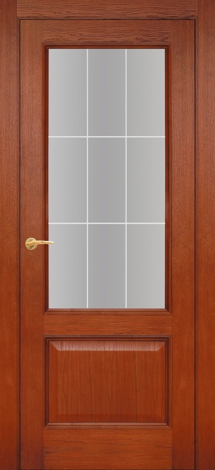 межкомнатные двери  Фрамир Palermo 2 со стеклом шпон