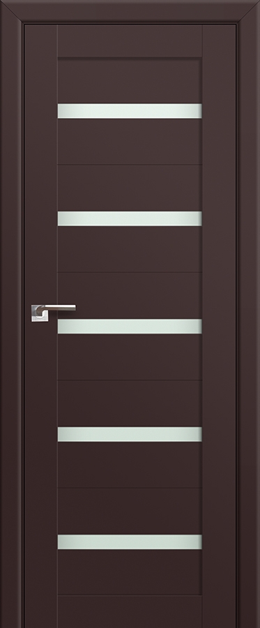 межкомнатные двери  Profil Doors 7U тёмно-коричневые