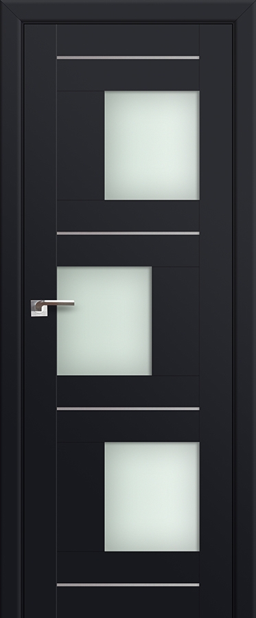 межкомнатные двери  Profil Doors 13U чёрный seidenmatt