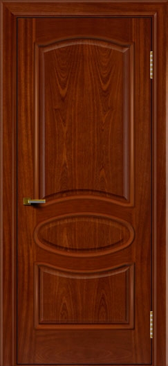 межкомнатные двери  Лайндор Оливия красное дерево тон 10