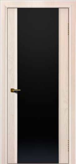 межкомнатные двери  Лайндор Камелия триплекс чёрный ясень жемчуг тон 27