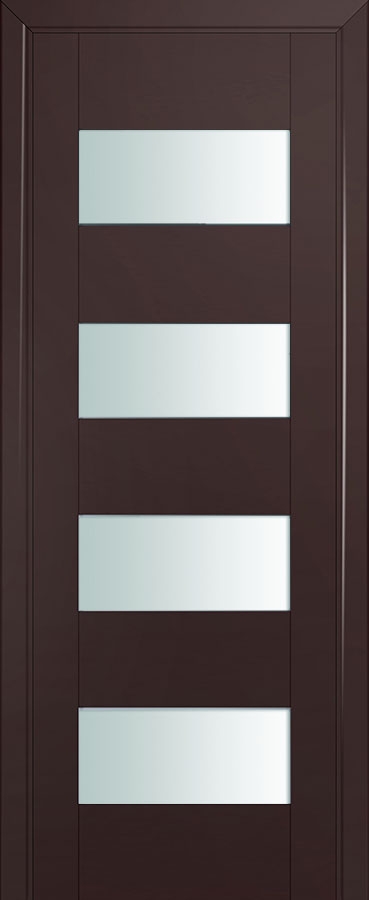 межкомнатные двери  Profil Doors 46U тёмно-коричневые
