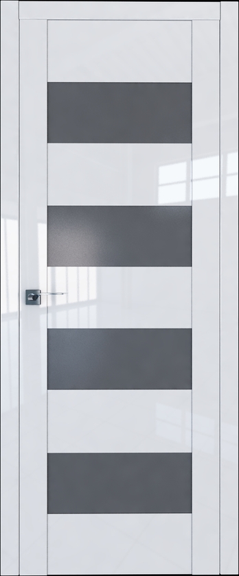 межкомнатные двери  Profil Doors 46L графит белый глянец