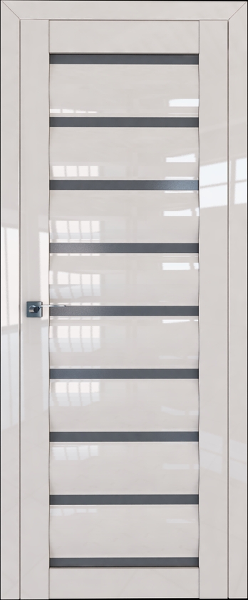 межкомнатные двери  Profil Doors 78L графит магнолия глянец