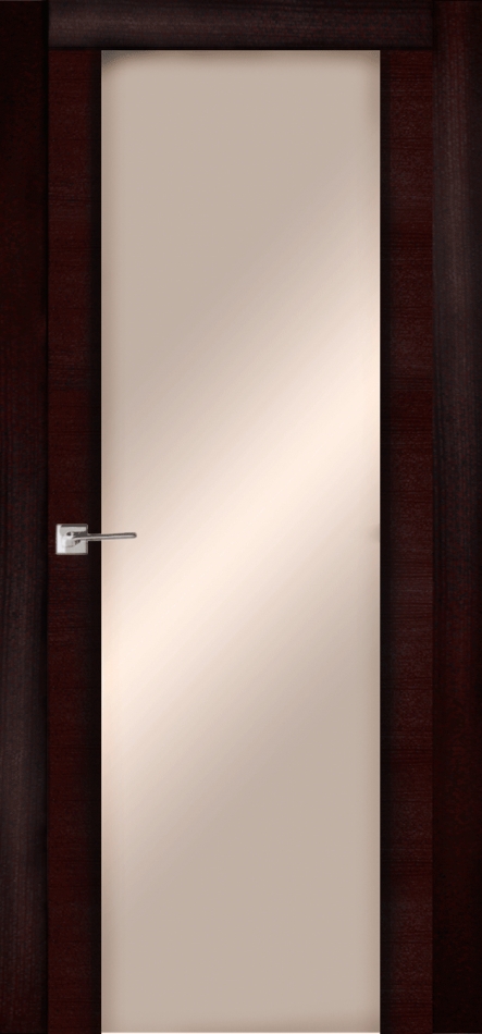 межкомнатные двери  La Porte Modern 100.3 триплекс бронза браун