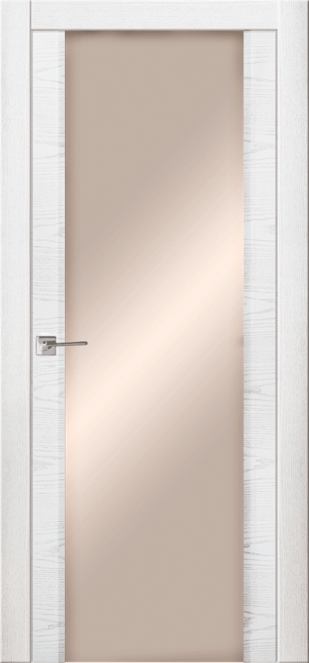 межкомнатные двери  La Porte Modern 100.3 триплекс бронза ясень бланко