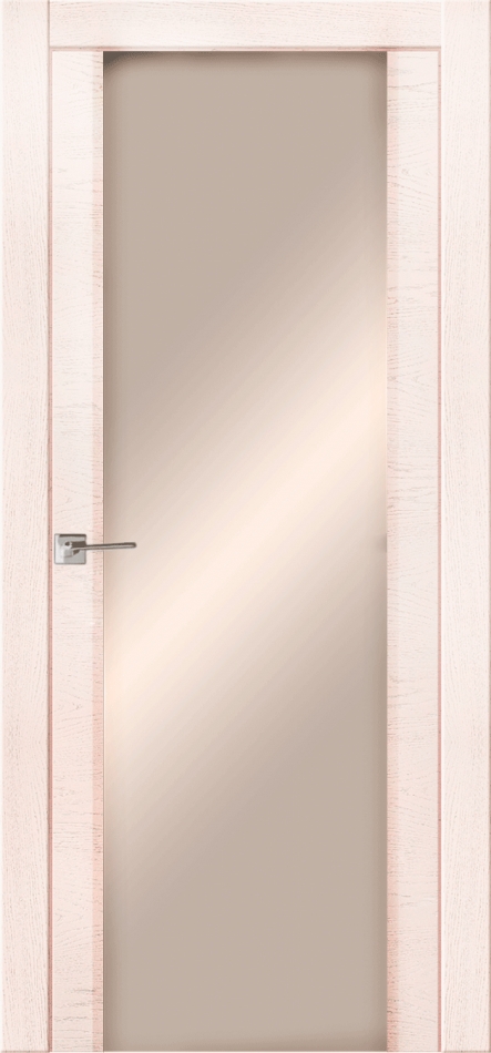 межкомнатные двери  La Porte Modern 100.3 триплекс бронза ясень карамель