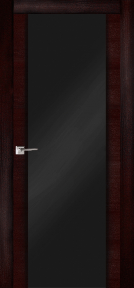 межкомнатные двери  La Porte Modern 100.3 триплекс чёрный браун
