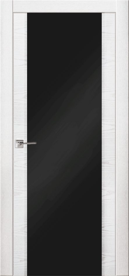 межкомнатные двери  La Porte Modern 100.3 триплекс чёрный ясень бланко
