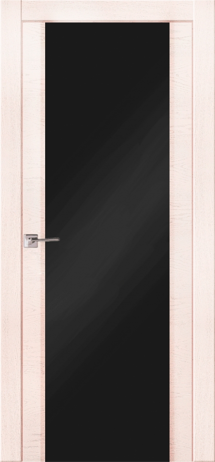 межкомнатные двери  La Porte Modern 100.3 триплекс чёрный ясень карамель