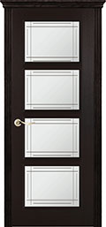 	межкомнатные двери 	La Porte New Classic 200.5 гравировка Симпл браун