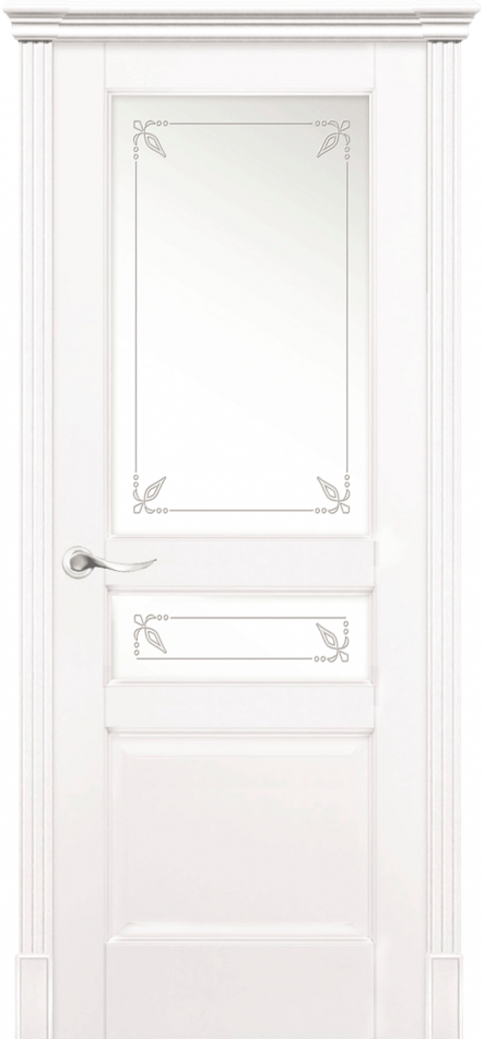 межкомнатные двери  La Porte New Classic 200.2 контур Прима эмаль белая