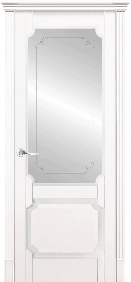 межкомнатные двери  La Porte New Classic 200.3 контур Адель эмаль белая
