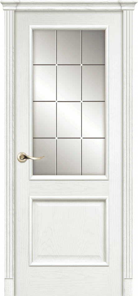 межкомнатные двери  La Porte Classic 300.3 гравировка Грани ясень бланко