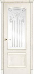 	межкомнатные двери 	La Porte Classic 300.2 гравировка Тесса ясень карамель