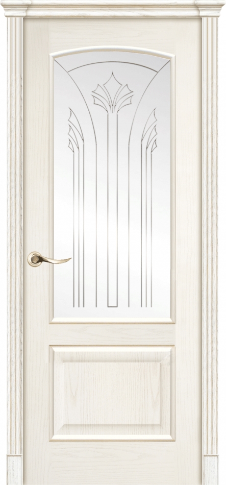 межкомнатные двери  La Porte Classic 300.2 гравировка Тесса ясень карамель