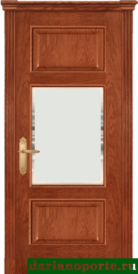межкомнатные двери  Дариано Элегант 1 с фацетом черешня