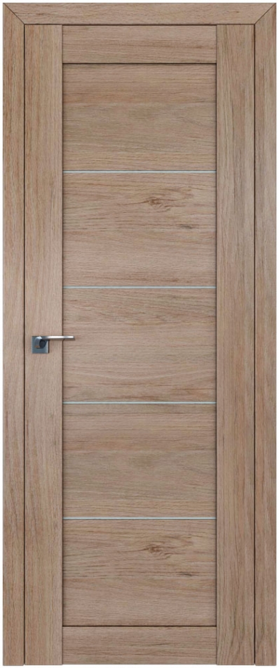межкомнатные двери  Profil Doors 2.11XN графит дуб салинас