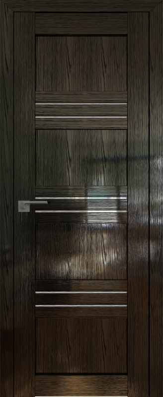межкомнатные двери  Profil Doors 2.61STP стекло Pine Black глянец