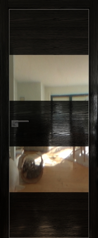 межкомнатные двери  Profil Doors 10STK Pine Black глянец