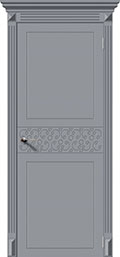 	межкомнатные двери 	La Porte CL007Q эмаль графит
