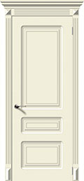 	межкомнатные двери 	La Porte CL008 эмаль крем