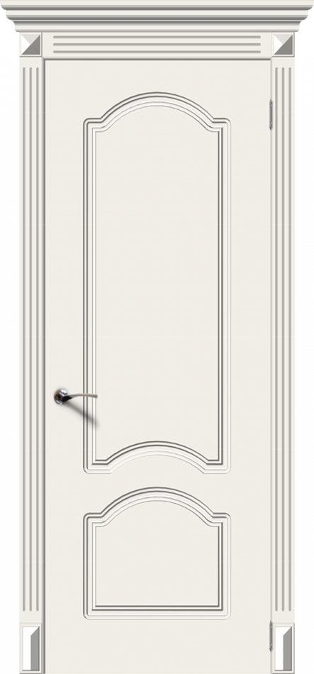 межкомнатные двери  La Porte CL006 эмаль латте