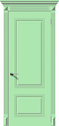 	межкомнатные двери 	La Porte CL011 эмаль фисташка