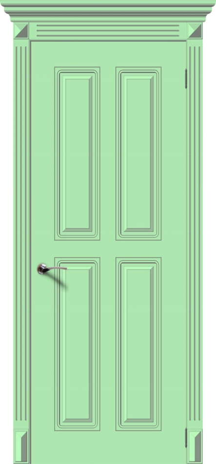 межкомнатные двери  La Porte CL013 эмаль фисташка