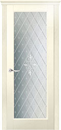 	межкомнатные двери 	La Porte New Classic 200.6 гравировка Лилия ясень карамель
