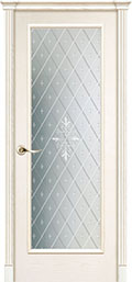 	межкомнатные двери 	La Porte Classic 300.3F гравировка Лилия ясень карамель