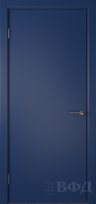 межкомнатные двери  ВФД Ньюта эмаль синяя