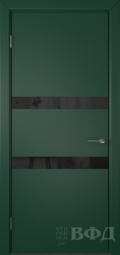 межкомнатные двери  ВФД Ньюта эмаль зелёная