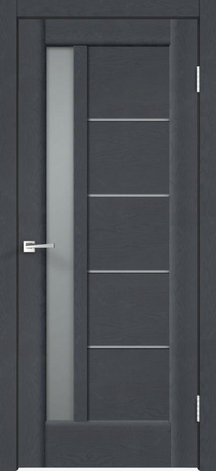 межкомнатные двери  Velldoris Premier Softtouch 3 мателюкс ясень графит