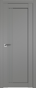 	межкомнатные двери 	Profil Doors 2.50U стекло грей