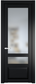 	межкомнатные двери 	Profil Doors 2.5.4 PD со стеклом блэк