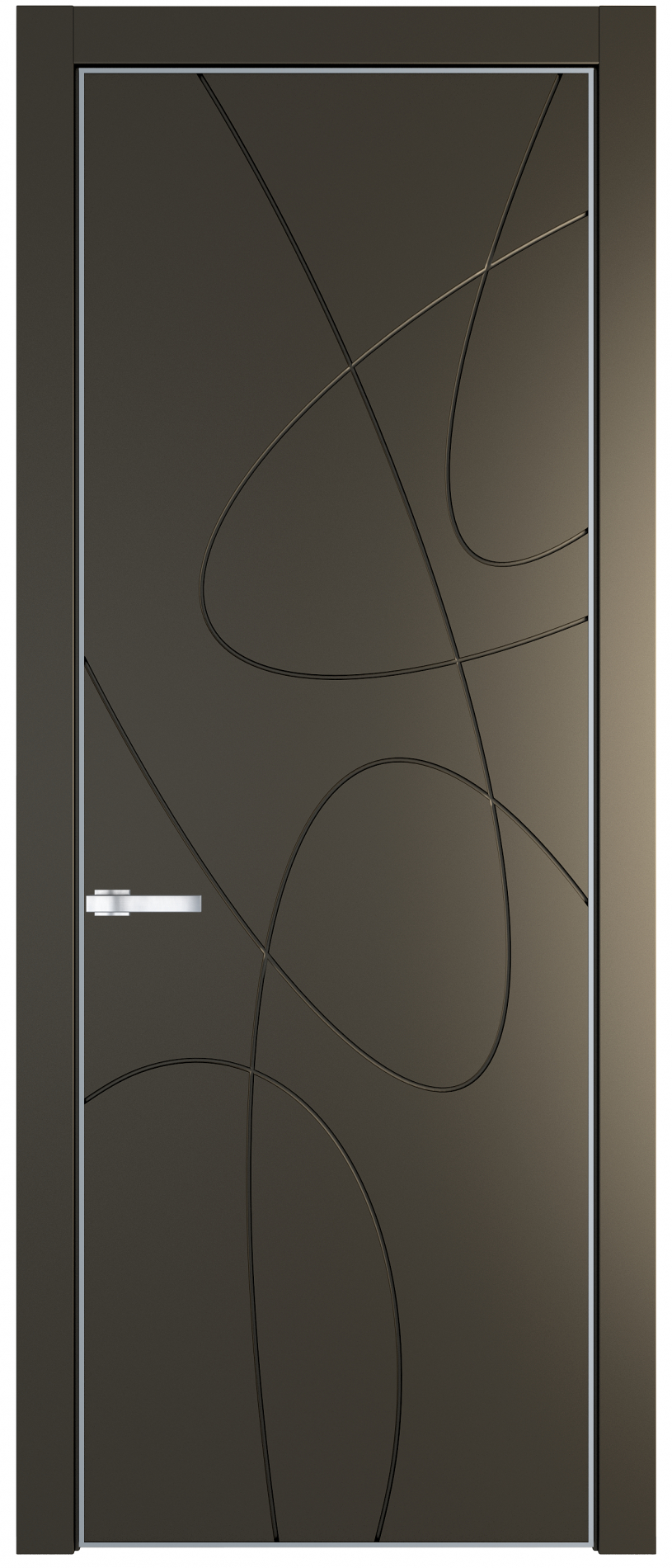 межкомнатные двери  Profil Doors 6PA перламутр бронза