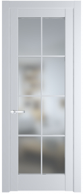 	межкомнатные двери 	Profil Doors 3.1.2/4.1.2 (р.8) PD со стеклом вайт