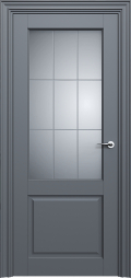 	межкомнатные двери 	Status Classic 521 гравировка Английская решётка
