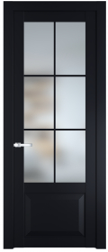 	межкомнатные двери 	Profil Doors 1.2.2 (р.6) PD со стеклом нэви блу