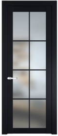 	межкомнатные двери 	Profil Doors 1.1.2/2.1.2 (р.8) PD со стеклом нэви блу