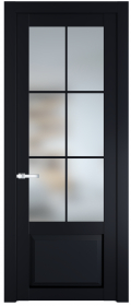 	межкомнатные двери 	Profil Doors 2.2.2 (р.6) PD со стеклом нэви блу
