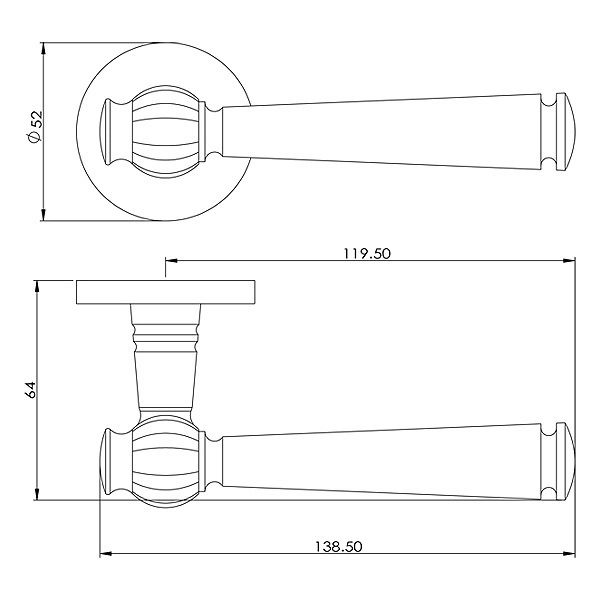 VASO A-41-50 M.CHROME