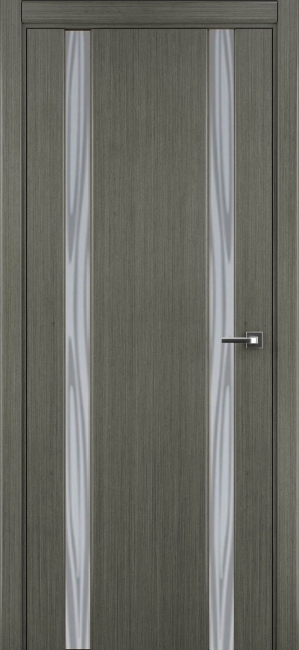 межкомнатные двери  Рада Гранд-М вариант 7 матирование дуб серый