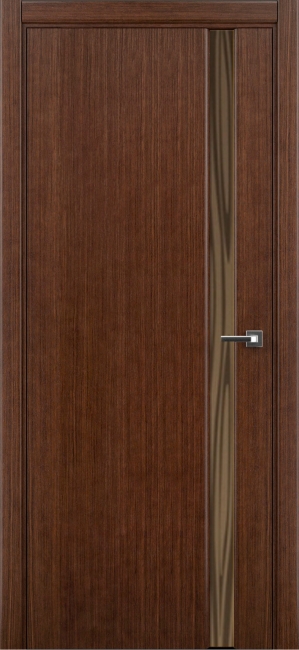межкомнатные двери  Рада Гранд-М исполнение 1 вариант 8 орех тёмный